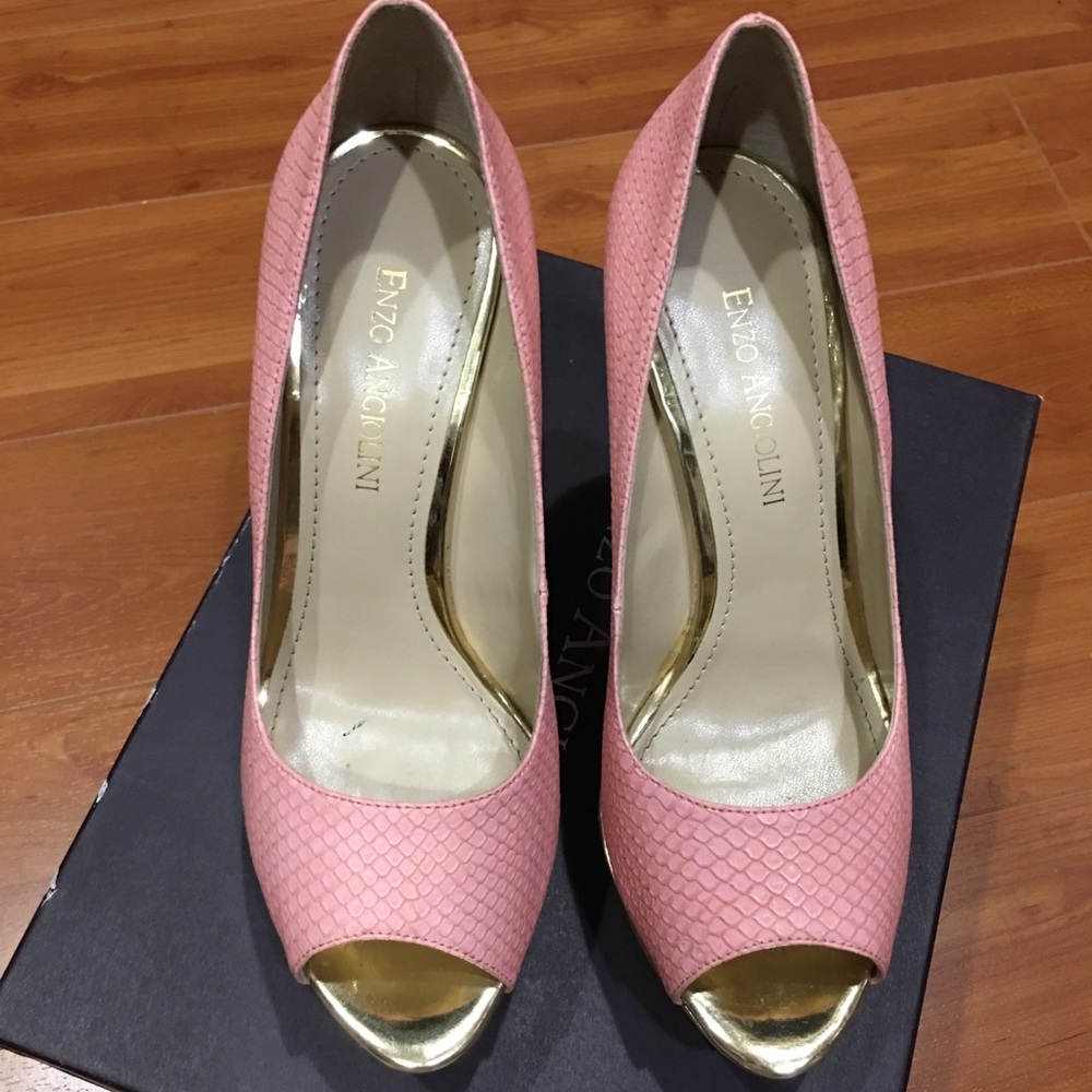 Pink Enzo Angiolini Heel